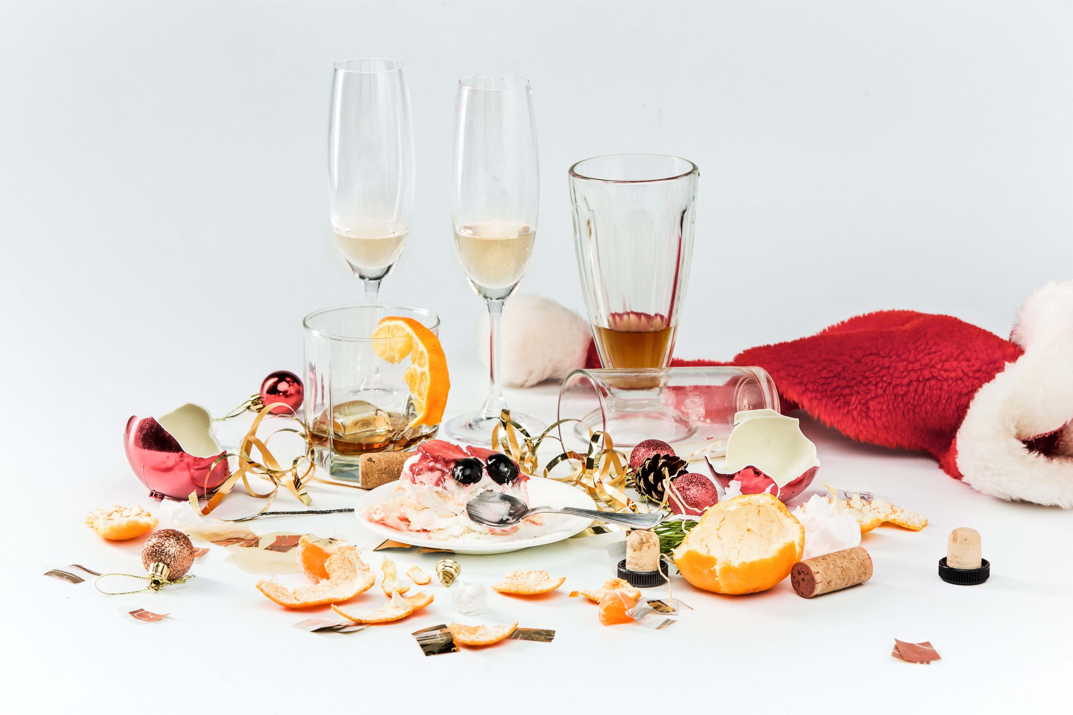 Rodet fra en julefrokost