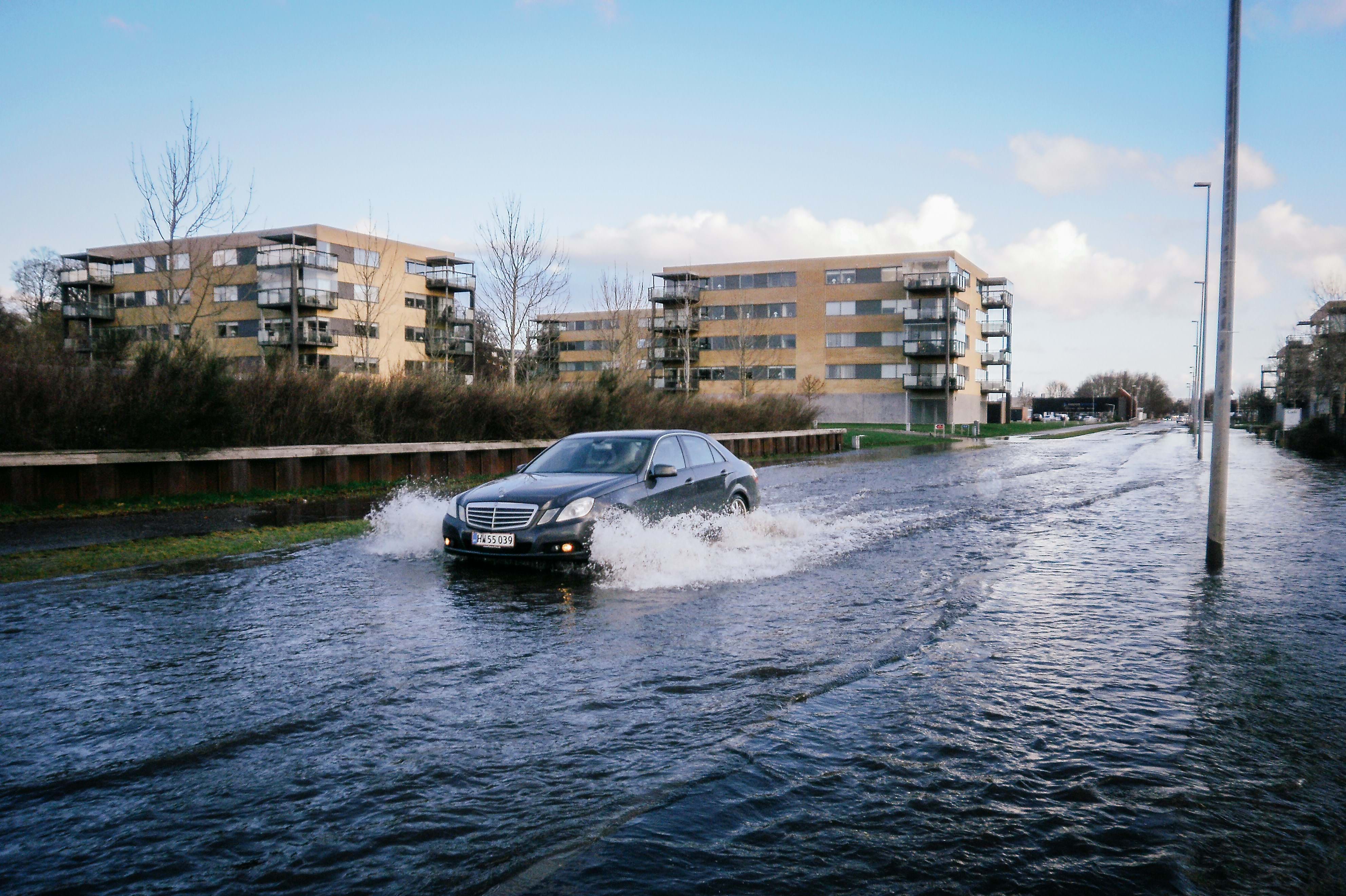 Oversvømmelse på Toldbodgade